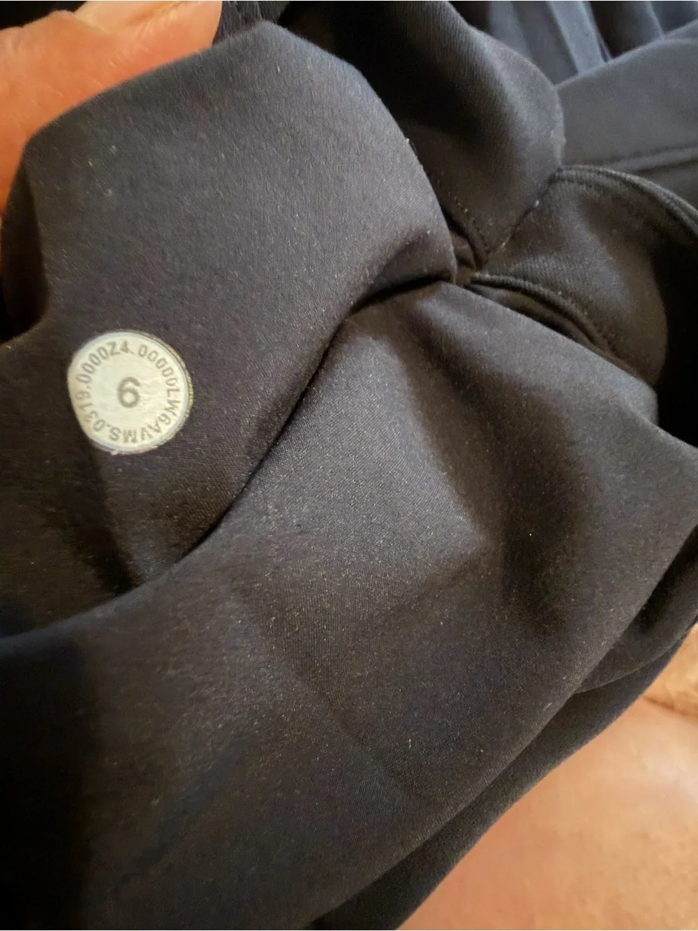 lululemon athletica Navy Cropped Drawstring Pants